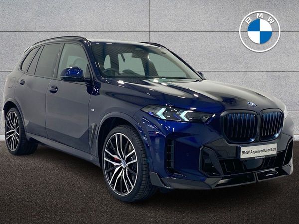 BMW X5 SUV, Petrol Plug-in Hybrid, 2025, Blue