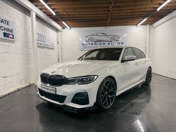 BMW 3-Series Saloon, Diesel Hybrid, 2021, White