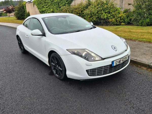 Renault Laguna Coupe, Diesel, 2012, White