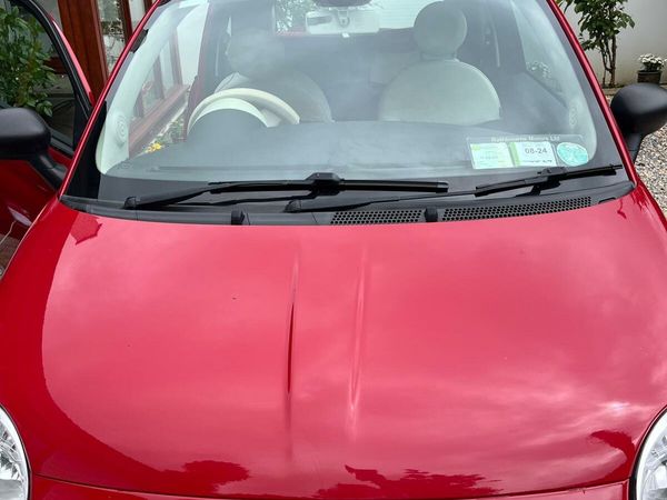 Fiat 500 Hatchback, Petrol, 2013, Red