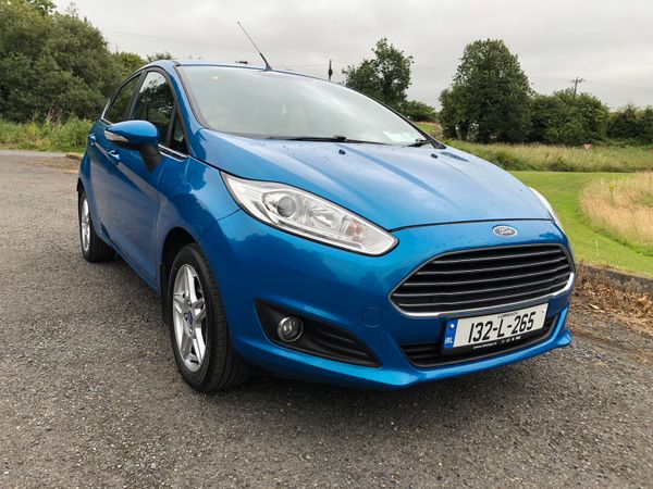 Ford Fiesta Hatchback, Petrol, 2013, Blue