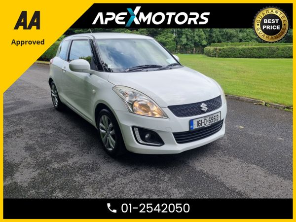 Suzuki Swift Hatchback, Petrol, 2016, White