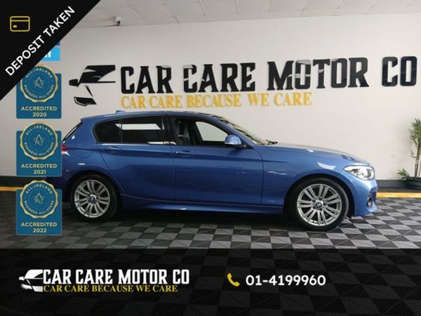 BMW 1-Series Hatchback, Petrol, 2016, Blue