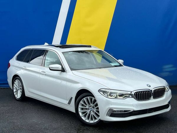 BMW 5-Series Estate, Diesel, 2018, White