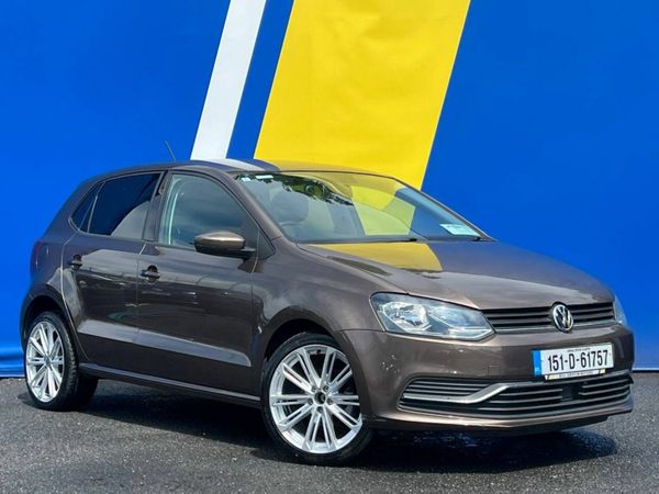 Volkswagen Polo Hatchback, Petrol, 2015, Brown