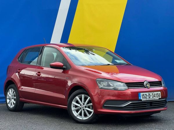 Volkswagen Polo Hatchback, Petrol, 2015, Red