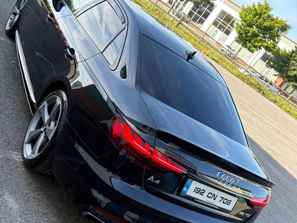 Audi A4 Saloon, Diesel, 2019, Black
