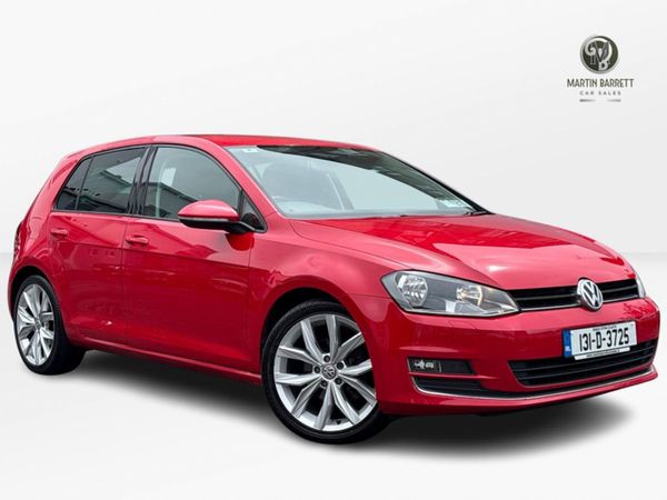 Volkswagen Golf Hatchback, Diesel, 2013, Red