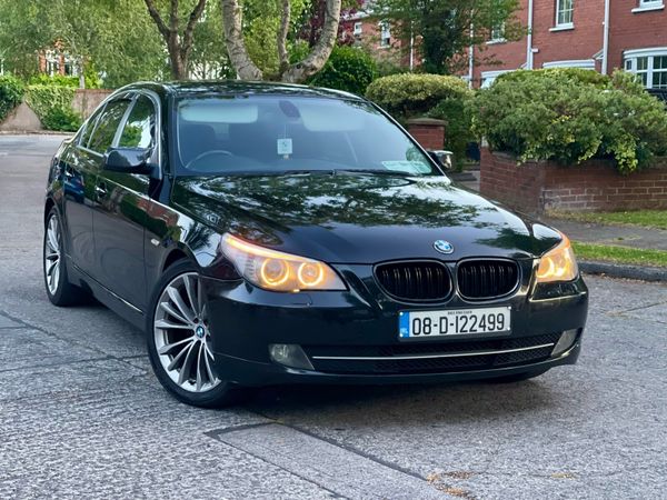 BMW 5-Series Saloon, Diesel, 2008, Black