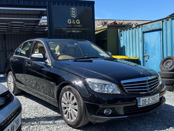 Mercedes-Benz C-Class Saloon, Petrol, 2008, Black
