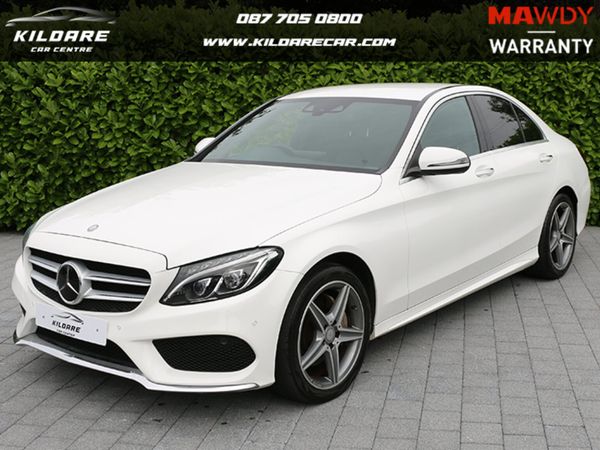 Mercedes-Benz C-Class Saloon, Diesel, 2018, White