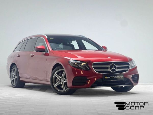 Mercedes-Benz E-Class Saloon, Hybrid, 2019, Red