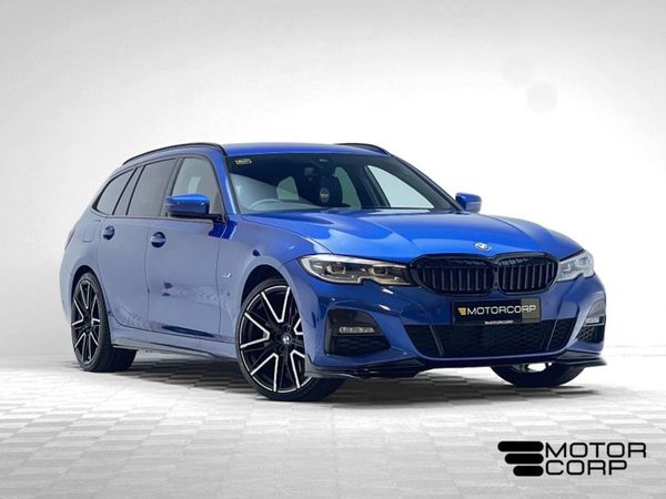 BMW 3-Series Estate, Hybrid, 2022, Blue
