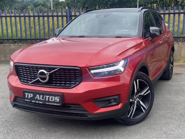 Volvo XC40 SUV, Petrol Plug-in Hybrid, 2020, Red