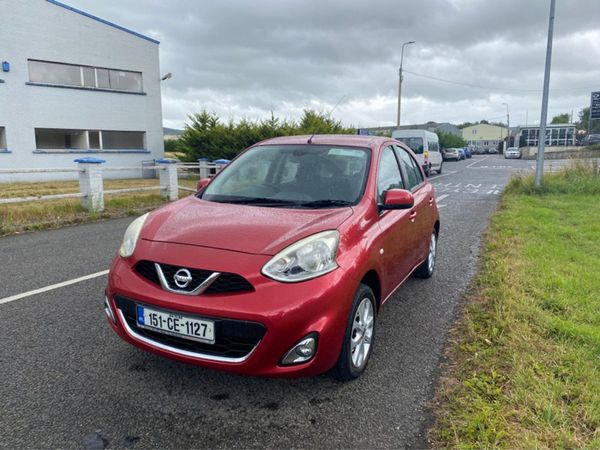 Nissan Micra Hatchback, Petrol, 2015, Red