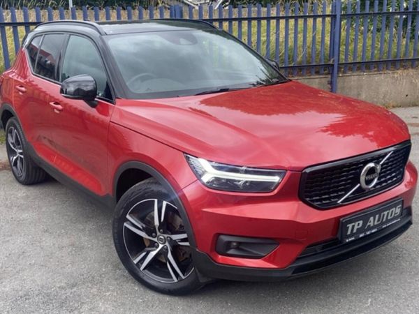 Volvo XC40 SUV, Petrol Plug-in Hybrid, 2020, Red