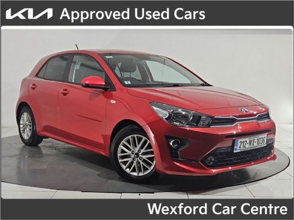 Kia Rio Hatchback, Petrol, 2021, Red