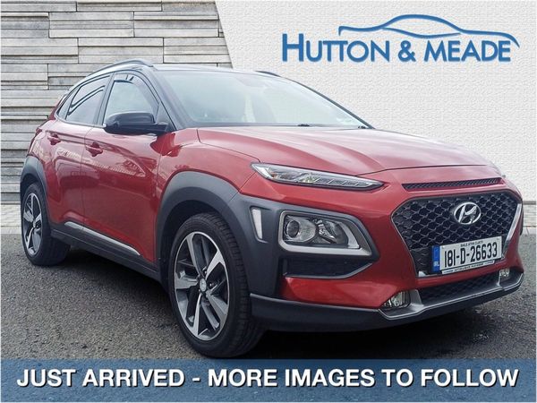 Hyundai KONA SUV, Petrol, 2018, Red