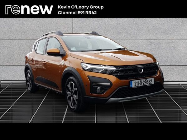 Dacia Sandero Stepway Hatchback, Petrol, 2021, Orange
