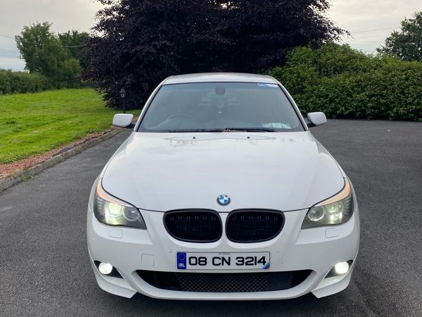 BMW 5-Series Saloon, Diesel, 2008, White