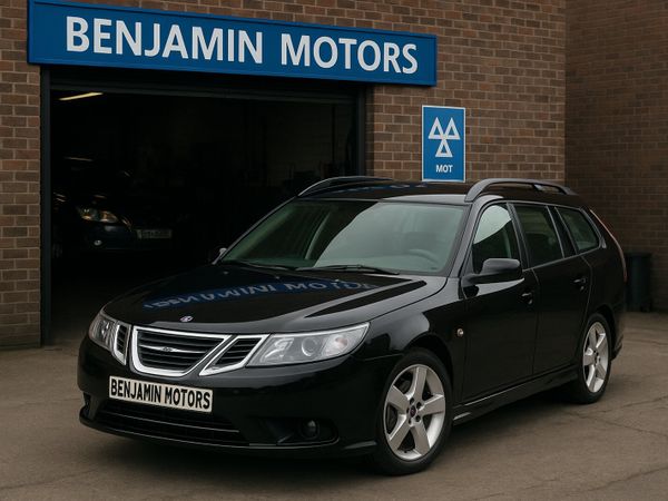 Saab 9-3 Estate, Petrol, 2007, Black