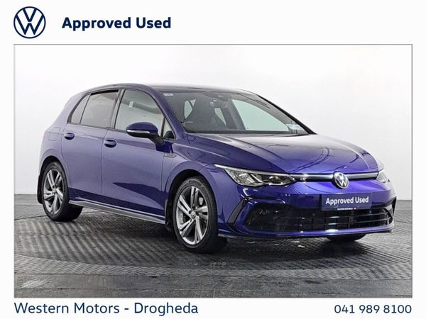 Volkswagen Golf Hatchback, Petrol, 2023, Blue