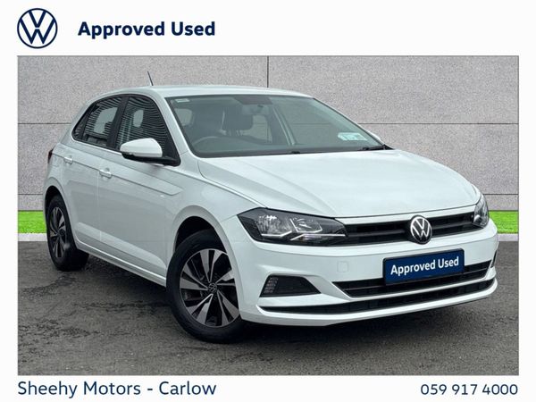 Volkswagen Polo Hatchback, Petrol, 2021, White
