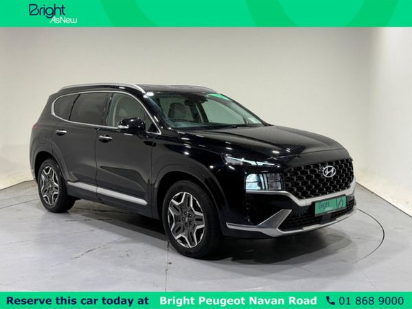 Hyundai Santa Fe Estate, Petrol Plug-in Hybrid, 2021, Black