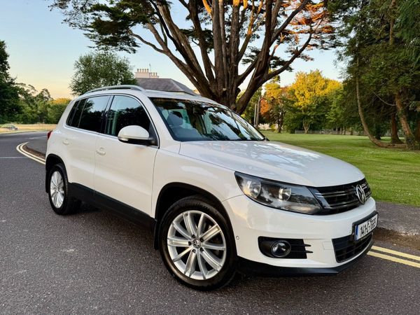Volkswagen Tiguan SUV, Diesel, 2014, White