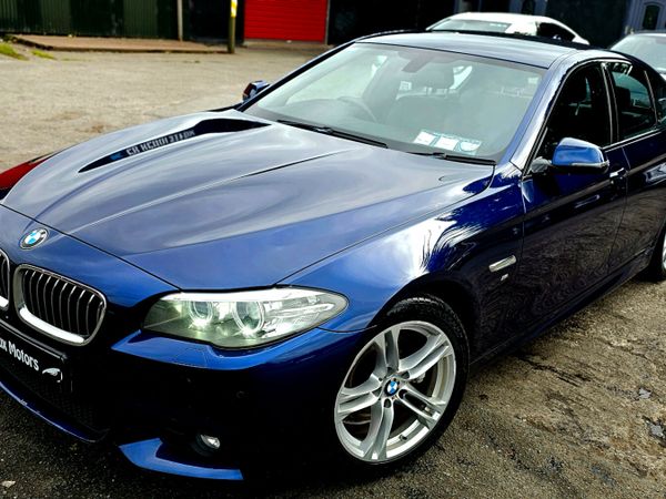 BMW 5-Series Saloon, Diesel, 2015, Blue