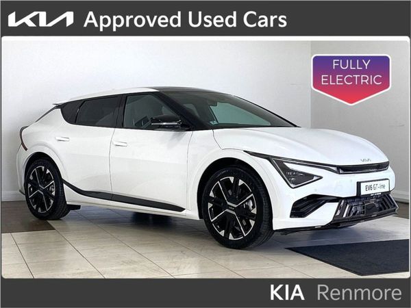 Kia EV6 SUV, Electric, 2025, White