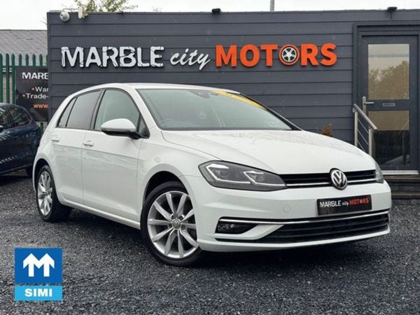Volkswagen Golf Hatchback, Petrol, 2018, White