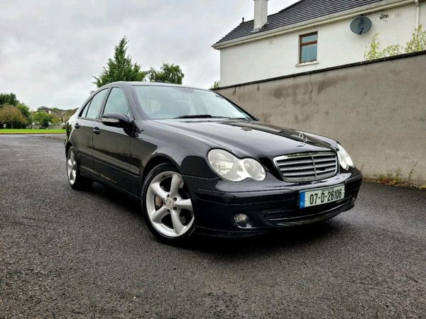 Mercedes-Benz C-Class Saloon, Petrol, 2007, Black