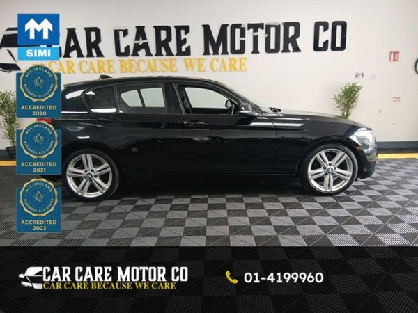 BMW 1-Series Hatchback, Diesel, 2012, Black