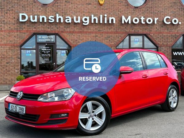 Volkswagen Golf Hatchback, Diesel, 2015, Red