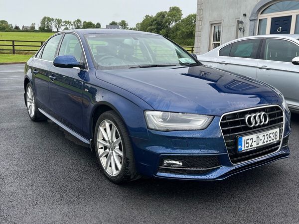 Audi A4 Saloon, Diesel, 2015, Blue