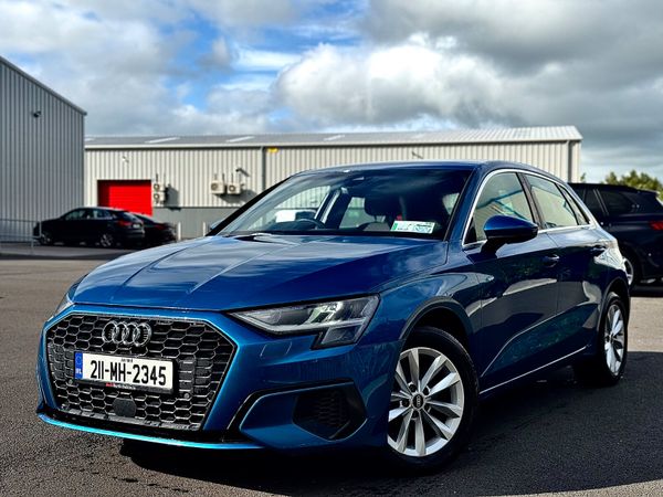 Audi A3 Hatchback, Diesel, 2021, Blue