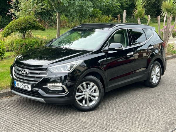 Hyundai Santa Fe SUV, Diesel, 2018, Black