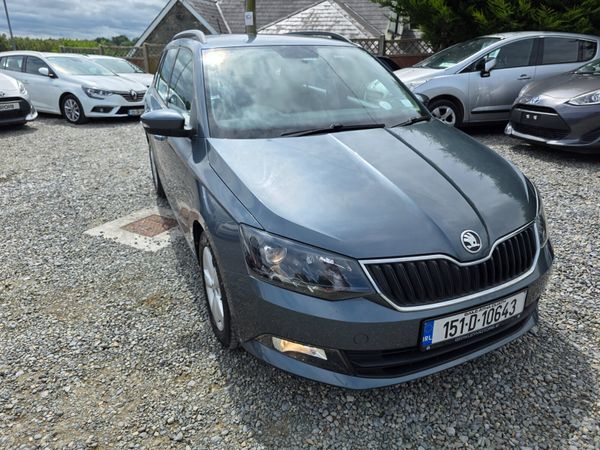Skoda Fabia Estate, Petrol, 2015, Grey