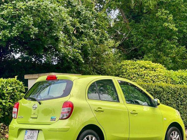 Nissan March Hatchback, Petrol, 2011, Green