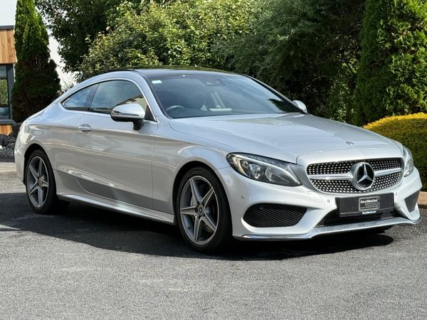 Mercedes-Benz C-Class Coupe, Diesel, 2018, Silver