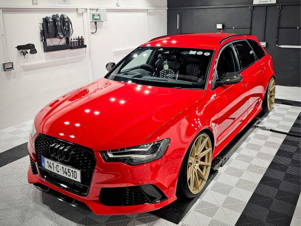Audi RS6 Estate, Petrol, 2014, Red