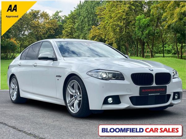 BMW 5-Series Saloon, Diesel, 2017, White