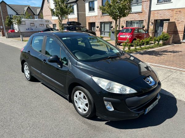 Peugeot 308 Hatchback, Diesel, 2008, Black