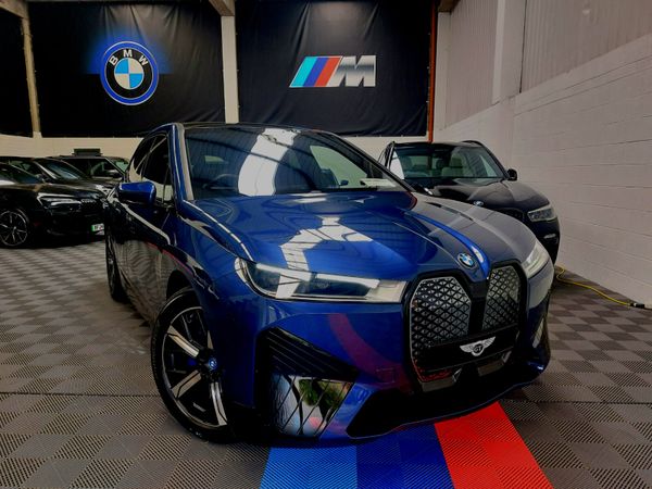 BMW iX SUV, Electric, 2023, Blue
