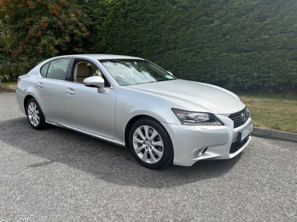 Lexus GS Saloon, Petrol Hybrid, 2014, Silver