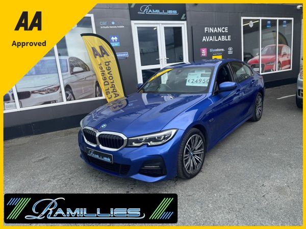 BMW 3-Series Saloon, Petrol Plug-in Hybrid, 2022, Blue