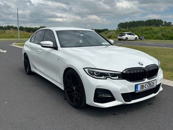 BMW 3-Series Saloon, Petrol, 2019, White