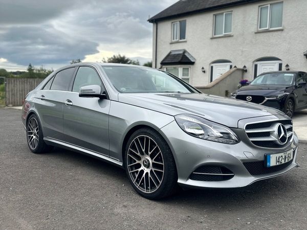 Mercedes-Benz E-Class Saloon, Diesel Hybrid, 2014, Silver