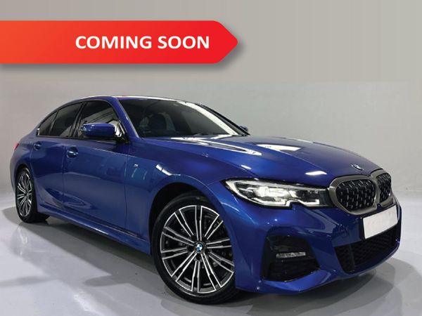 BMW 3-Series Saloon, Petrol Hybrid, 2020, Blue